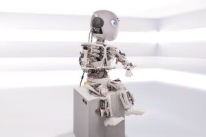 Der Körperaufbau des Prototypen Roboy Junior stammt aus dem 3D-Drucker – damit können die Forscher schnell und modular weitere Modelle herstellen. Der Körperaufbau des Prototypen Roboy Junior stammt aus dem 3D-Drucker – damit können die Forscher schnell und modular weitere Modelle herstellen.