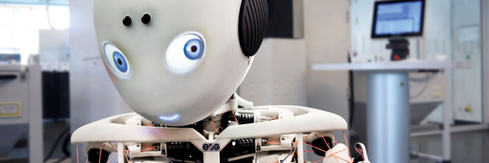 Humanoide Roboter eignen sich für die menschliche Interaktion besonders, deshalb will das Projekt die Bewegung und Flexibilität von Robotern menschlicher machen. Humanoide Roboter eignen sich für die menschliche Interaktion besonders, deshalb will das Projekt die Bewegung und Flexibilität von Robotern menschlicher machen.