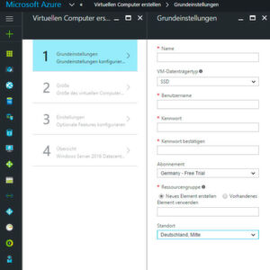 Beim Buchen von Ressourcen in Azure Deutschland lassen sich direkt Rechenzentren aus Deutschland auswählen, meistens verschiedene Standorte in Deutschland. Beim Buchen von Ressourcen in Azure Deutschland lassen sich direkt Rechenzentren aus Deutschland auswählen, meistens verschiedene Standorte in Deutschland.