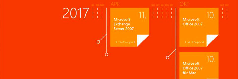 Der Support für Office 2007, Visio 2007, Exchange Server 2007, SharePoint Server 2007 und Project Server 2007 endet planmäßig in diesem Jahr. Der Support für Office 2007, Visio 2007, Exchange Server 2007, SharePoint Server 2007 und Project Server 2007 endet planmäßig in diesem Jahr.