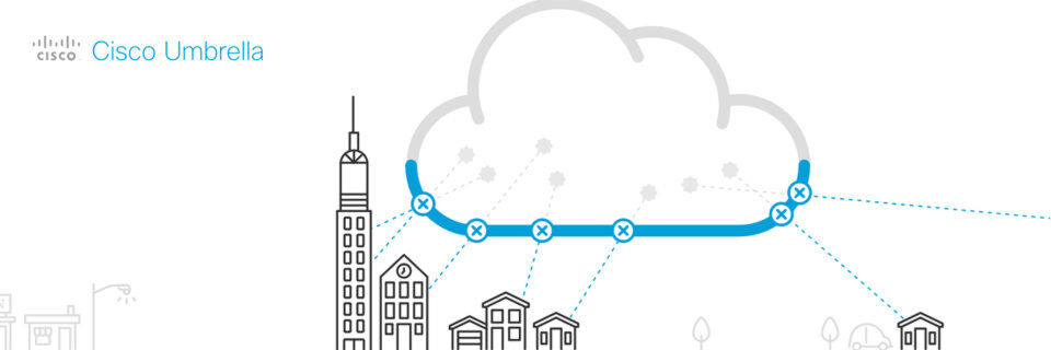 Umbrella wird als DNS-Server eingebunden und funktioniert unabhängig von Ort oder VPN. Umbrella wird als DNS-Server eingebunden und funktioniert unabhängig von Ort oder VPN.