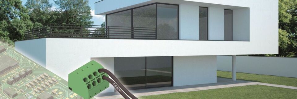 Im Smart Home wird eine Vielzahl spezieller Leiterplattenanschlüsse benötigt – häufig werden dazu Steckverbinder auf Basis von Pinstrip-Stiftleisten verwendet. Im Smart Home wird eine Vielzahl spezieller Leiterplattenanschlüsse benötigt – häufig werden dazu Steckverbinder auf Basis von Pinstrip-Stiftleisten verwendet.