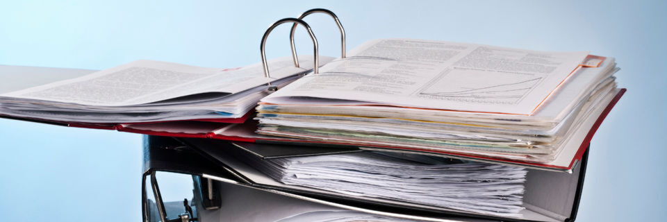 Sieben Ordner trennen die Deutschen noch von einem papierlosen Arbeitszimmer. Sieben Ordner trennen die Deutschen noch von einem papierlosen Arbeitszimmer.