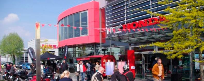 Anlaufstelle für Honda-Fans nicht nur im Großraum der NRW-Metropole: das Honda Center Düsseldorf. Anlaufstelle für Honda-Fans nicht nur im Großraum der NRW-Metropole: das Honda Center Düsseldorf.