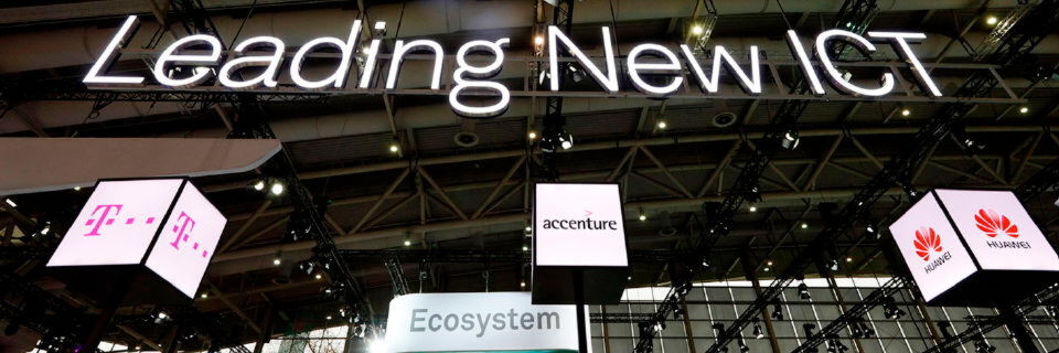 Gemeinsamer Auftritt von Huawei und Deutscher Telekom auf der CeBIT 2017 Gemeinsamer Auftritt von Huawei und Deutscher Telekom auf der CeBIT 2017