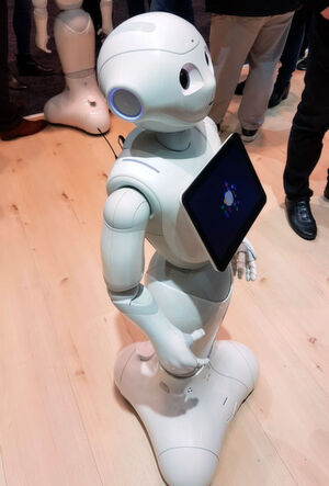 Ein Roboter wie Pepper kann in Hotels ebenso als Assistent eingesetzt werden wie im Handel. Ein Roboter wie Pepper kann in Hotels ebenso als Assistent eingesetzt werden wie im Handel.