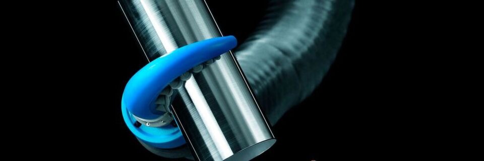 Neues aus dem Festo-Zoo zur Hannover Messe 2017: Mit dem OctopusGripper stellt Festo einen bionischen Greifern nach dem Vorbild eines Oktopus-Tentakels vor. Neues aus dem Festo-Zoo zur Hannover Messe 2017: Mit dem OctopusGripper stellt Festo einen bionischen Greifern nach dem Vorbild eines Oktopus-Tentakels vor.
