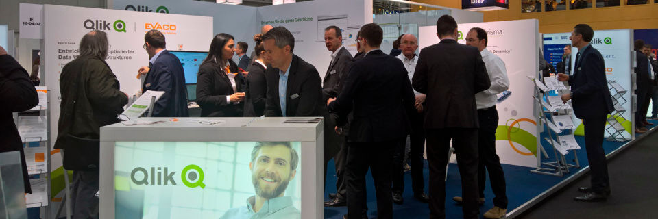 Viel Andrang herrschte während der Cebit auf dem Stand von Qlik und seinen Partnern. Viel Andrang herrschte während der Cebit auf dem Stand von Qlik und seinen Partnern.