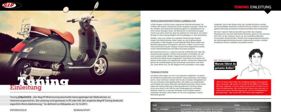 Eine ausführliche Vespa-Tuning-Einleitung. Eine ausführliche Vespa-Tuning-Einleitung.