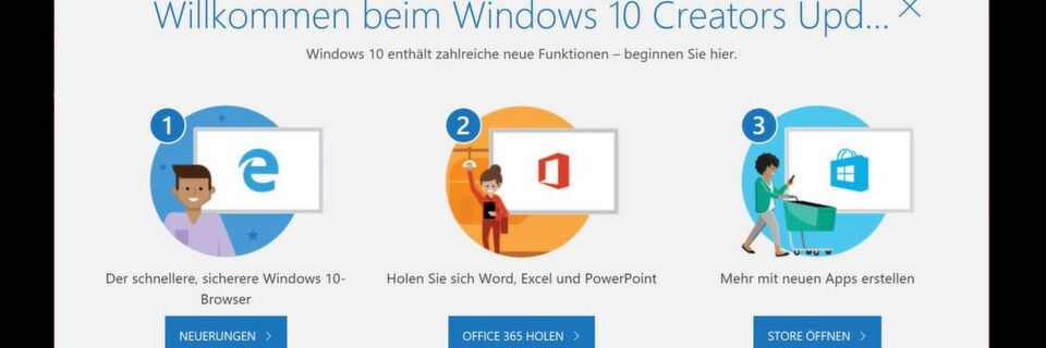 Nicht nur für Kreative: Das Creators Update enthält Verbesserungen, die für alle Windows-10-Anwender nützlich sind. Nicht nur für Kreative: Das Creators Update enthält Verbesserungen, die für alle Windows-10-Anwender nützlich sind.