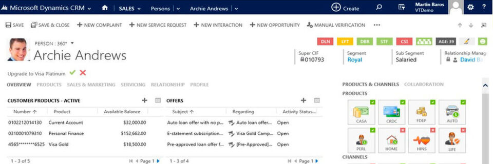 Customer Engagement für den Finanzsektor: CRMFIRST und VeriPark bieten eine auf Basis von CRM Dynamics entwickelte Software an, die die Vorzüge von CRM und Business Intelligence in einer Cloud-Lösung vereint. Customer Engagement für den Finanzsektor: CRMFIRST und VeriPark bieten eine auf Basis von CRM Dynamics entwickelte Software an, die die Vorzüge von CRM und Business Intelligence in einer Cloud-Lösung vereint.