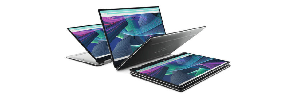 Das XPS 13 gibt es mit dem Modell 9365 auch als Convertible mit einem um 360 Grad schwenkbarem 13,3-Zoll-Display. Das XPS 13 gibt es mit dem Modell 9365 auch als Convertible mit einem um 360 Grad schwenkbarem 13,3-Zoll-Display.