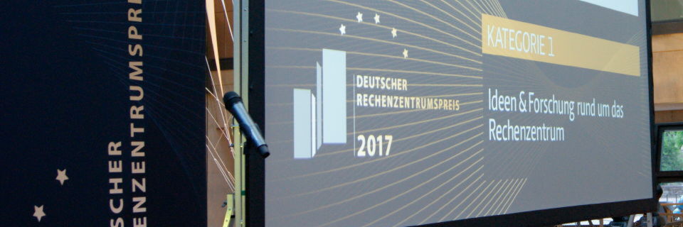 Am 25. April 2017 fand die Verleihung des Deutschen Rechenzentrumspreis statt. Hier sind die Gewinner. Am 25. April 2017 fand die Verleihung des Deutschen Rechenzentrumspreis statt. Hier sind die Gewinner.