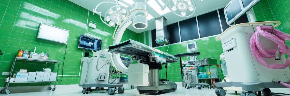 Der Klassiker eines deutschen Operationssaals. Aber wie sieht das Krankenhaus der Zukunft aus? Diese Frage wurde im Rahmen eines Open Innovation Wettbewerbs beantwortet. Der Klassiker eines deutschen Operationssaals. Aber wie sieht das Krankenhaus der Zukunft aus? Diese Frage wurde im Rahmen eines Open Innovation Wettbewerbs beantwortet.