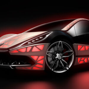 Das von Edag auf dem Genfer Autosalon im März 2015 sowie auf der Internationalen Automobilausstellung IAA im September 2015 in Frankfurt präsentierte Concept Car „Edag Light Cocoon“ ist ein visionärer Ansatz eines kompakten Sportwagens mit einer umfassend bionisch optimierten und generativ gefertigten Fahrzeugstruktur, die mit einer Außenhaut aus wetterbeständigem Textil und variablem Lichtdesign kombiniert wird. Das von Edag auf dem Genfer Autosalon im März 2015 sowie auf der Internationalen Automobilausstellung IAA im September 2015 in Frankfurt präsentierte Concept Car „Edag Light Cocoon“ ist ein visionärer Ansatz eines kompakten Sportwagens mit einer umfassend bionisch optimierten und generativ gefertigten Fahrzeugstruktur, die mit einer Außenhaut aus wetterbeständigem Textil und variablem Lichtdesign kombiniert wird.