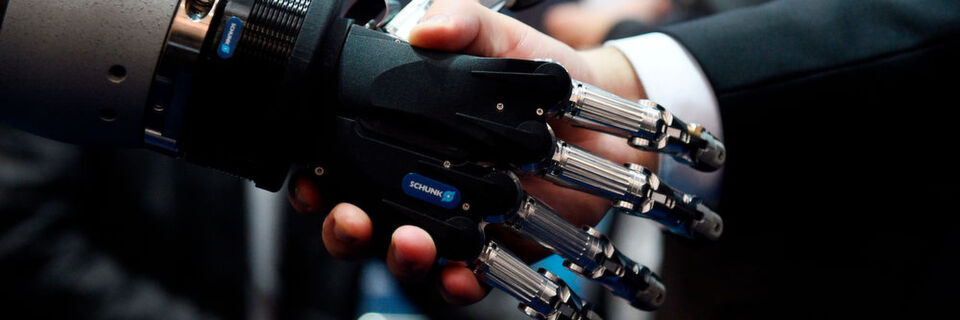 Automation and cobots (colaborative robots) were main topics at Hanover. Automation and cobots (colaborative robots) were main topics at Hanover.