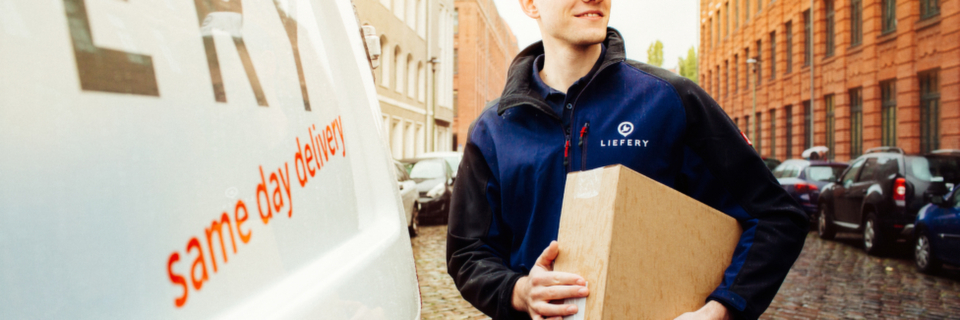 „Same Day Delivery“ ist der Oberbegriff für flexible und transparente Lieferlösungen für die letzte Meile. „Same Day Delivery“ ist der Oberbegriff für flexible und transparente Lieferlösungen für die letzte Meile.