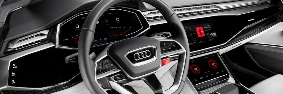 Audi Q8 sport concept: HMI-Bedienkonzept mit voll integriertem Android Audi Q8 sport concept: HMI-Bedienkonzept mit voll integriertem Android
