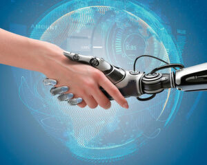 La collaboration entre humain et robot fait partie de la révolution digitale. La collaboration entre humain et robot fait partie de la révolution digitale.