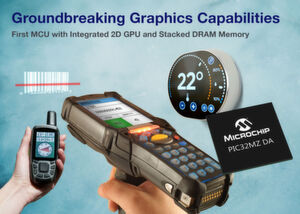 Die PIC32MZ DA MCUs von Microchip vereinfachen das Grafikdesign für 24-Bit-Farbe und große Displays mit MPLAB®-Tools und Support. Die Bausteine kombineiren MPU-ähnliche Grafik mit Microchips PIC32- und MPLAB-Entwicklungstools. Die PIC32MZ DA MCUs von Microchip vereinfachen das Grafikdesign für 24-Bit-Farbe und große Displays mit MPLAB®-Tools und Support. Die Bausteine kombineiren MPU-ähnliche Grafik mit Microchips PIC32- und MPLAB-Entwicklungstools.