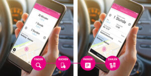 Über eine Smartphone-App können sich Autofahrer künftig über freie Stellflächen in Hamburg informieren. Über eine Smartphone-App können sich Autofahrer künftig über freie Stellflächen in Hamburg informieren.