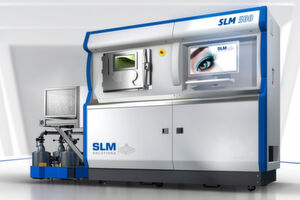 SLM 500 von SLM Solutions arbeitet mit vier Lasern und einem automatischen Pulvermanagement. SLM 500 von SLM Solutions arbeitet mit vier Lasern und einem automatischen Pulvermanagement.