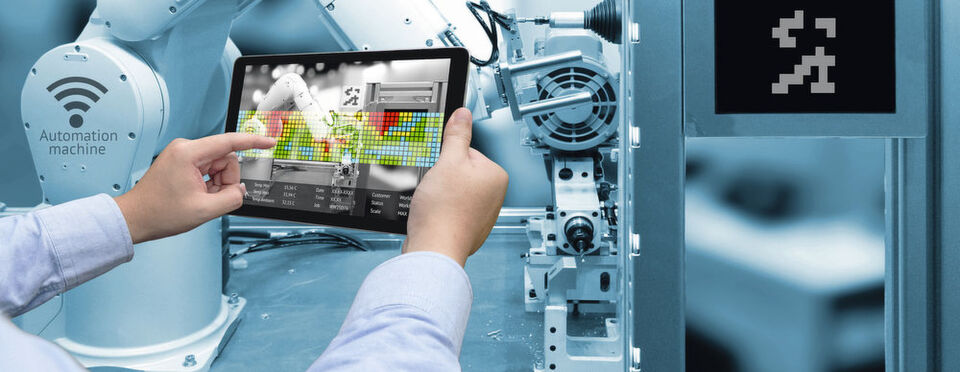 Mit Augmented Reality lassen sich Wartungsprozesse verbessern. Mit Augmented Reality lassen sich Wartungsprozesse verbessern.