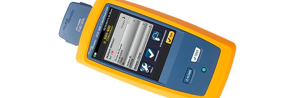 Der DSX-600 CableAnalyzer soll Unternehmen, die nur kleine Kupferverkabelungen messen, eine genaue und hochqualitative Kabelzertifizierung ermöglichen. Der DSX-600 CableAnalyzer soll Unternehmen, die nur kleine Kupferverkabelungen messen, eine genaue und hochqualitative Kabelzertifizierung ermöglichen.