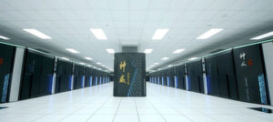 Sunway TaihuLight steht im National Supercomputing Center, Wuxi Sunway TaihuLight steht im National Supercomputing Center, Wuxi