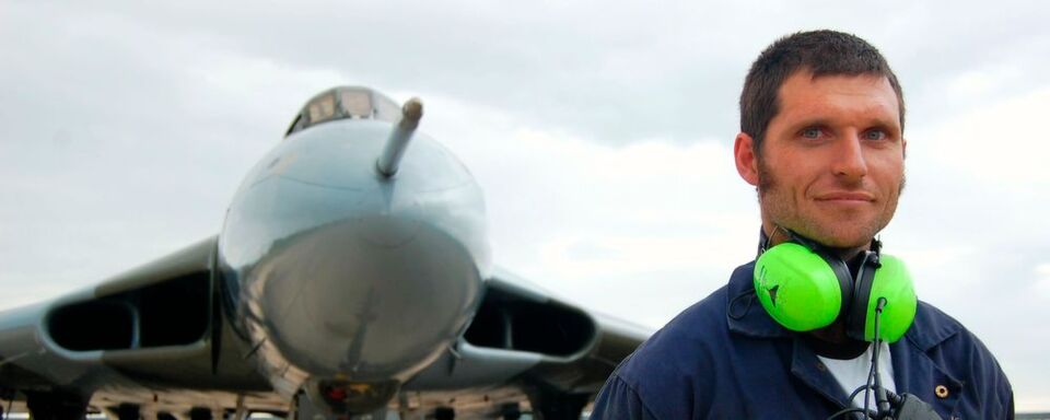 Biker meets Avro-Vulcan-Bomber@ Robin Hood Airport 4. Biker meets Avro-Vulcan-Bomber@ Robin Hood Airport 4.