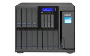 Das TS-1685 unterstützt bis zu 16 Laufwerke und kann somit als Datencenter mit hoher Kapazität fungieren. Das TS-1685 unterstützt bis zu 16 Laufwerke und kann somit als Datencenter mit hoher Kapazität fungieren.