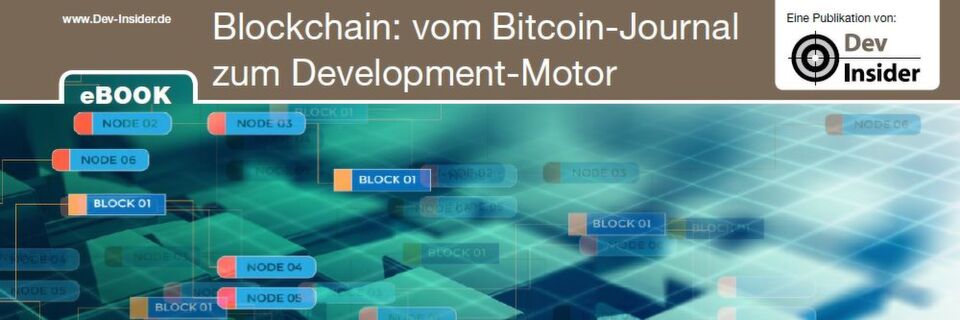 In unserem eBook zu Blockchain widmen wir uns den Grundlagen und stellen die interessantesten Projekte vor. In unserem eBook zu Blockchain widmen wir uns den Grundlagen und stellen die interessantesten Projekte vor.