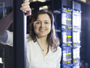 Projektleiterin Dr. Estela Suarez vom Jülich Supercomputing Centre (JSC) Projektleiterin Dr. Estela Suarez vom Jülich Supercomputing Centre (JSC)