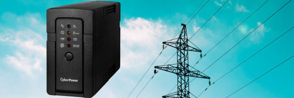 Die kompakte USV RT650EI von Cyberpower liefert 400 Watt maximale Nutzleistung und überprüft automatisch den Zusatnd ihrer Batterie. Die kompakte USV RT650EI von Cyberpower liefert 400 Watt maximale Nutzleistung und überprüft automatisch den Zusatnd ihrer Batterie.