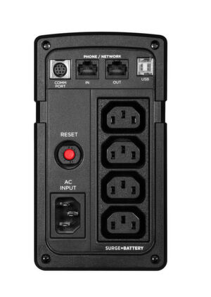Die USV wird über USB mit dem NAS-Laufwerk verbunden und kann dann über dessen Oberfläche konfiguriert werden. Zusätzlich bietet das Cyberpower-Gerät einen Blitz- und Überspannungsschutz. Die USV wird über USB mit dem NAS-Laufwerk verbunden und kann dann über dessen Oberfläche konfiguriert werden. Zusätzlich bietet das Cyberpower-Gerät einen Blitz- und Überspannungsschutz.