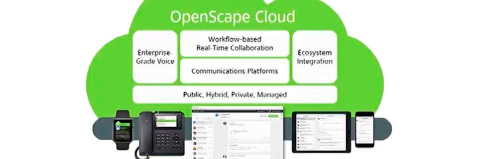 Mit OpenScape Cloud möchte Unify Voice und Collaboration in einer einzigen App für jedes Endgerät zusammenführen. Mit OpenScape Cloud möchte Unify Voice und Collaboration in einer einzigen App für jedes Endgerät zusammenführen.
