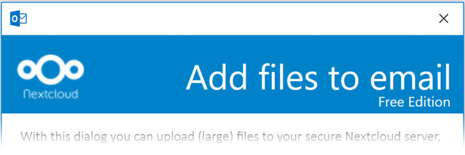 Die kostenlose Version des Outlook Add-Ins greift bereits der kommenden Enterprise-Version vor. Die kostenlose Version des Outlook Add-Ins greift bereits der kommenden Enterprise-Version vor.
