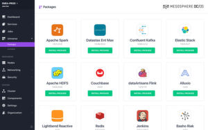 Über Mesosphere DC/OS können Anwender Funktionen und Services für verteilte Anwendungen nutzen. Damit das einfach zu handhaben ist, hat der Anbieter "Pakete" geschnürt. Über Mesosphere DC/OS können Anwender Funktionen und Services für verteilte Anwendungen nutzen. Damit das einfach zu handhaben ist, hat der Anbieter "Pakete" geschnürt.
