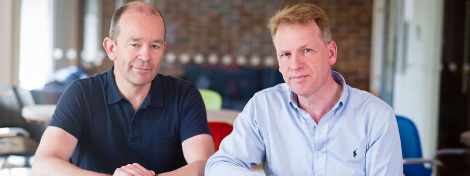 Die beiden Graphcore-Gründer: CTO Simon Knowles (links) und CEO Nigel Toon wollen einen eigenen KI-Chip auf den Markt bringen. Die beiden Graphcore-Gründer: CTO Simon Knowles (links) und CEO Nigel Toon wollen einen eigenen KI-Chip auf den Markt bringen.