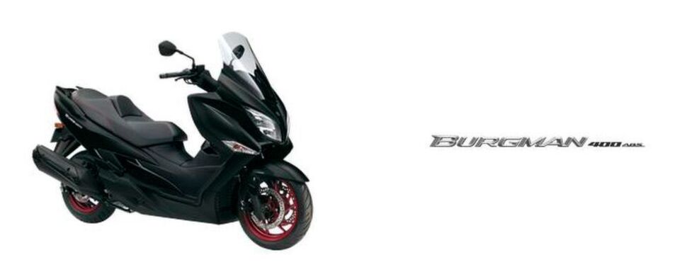 Der Suzuki Burgman 400. Der Suzuki Burgman 400.