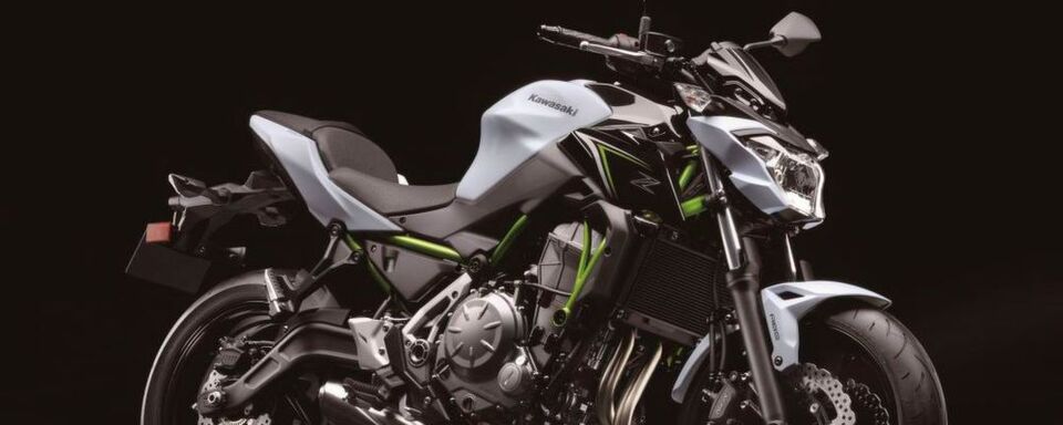 Die Kawasaki Z650. Die Kawasaki Z650.