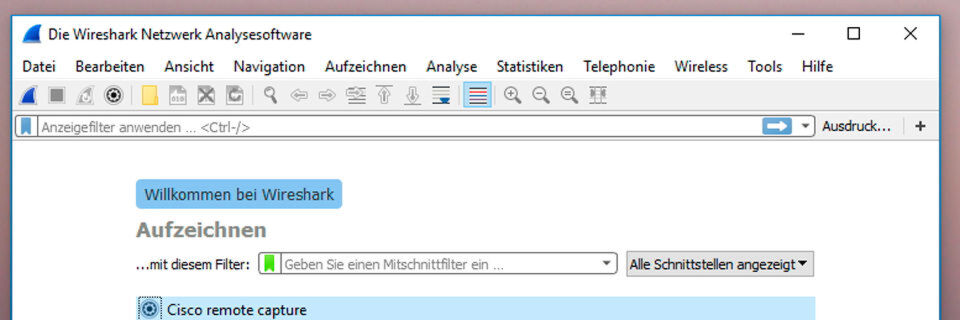 Die Opensource Monitoring- und Analyse-Lösung Wireshark steht kostenfrei zur Verfügung. Die Opensource Monitoring- und Analyse-Lösung Wireshark steht kostenfrei zur Verfügung.