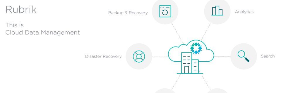 Rubrik betont die zentrale Rolle des Cloud Data Management. Rubrik betont die zentrale Rolle des Cloud Data Management.