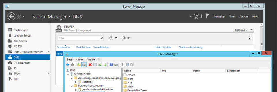 Auf den DNS-Manager des Windows-Servers sollten Admins ein Auge haben. Auf den DNS-Manager des Windows-Servers sollten Admins ein Auge haben.