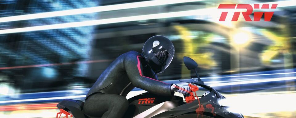 Der Teilehersteller TRW Automotive ist laut eigener Angabe weltweiter Marktführer auf dem Gebiet der automobilen Sicherheit. TRWmoto ist die auf Motorräder, Roller, ATV/Quad und Trikes spezialisierte Sparte des Unternehmens. Der Teilehersteller TRW Automotive ist laut eigener Angabe weltweiter Marktführer auf dem Gebiet der automobilen Sicherheit. TRWmoto ist die auf Motorräder, Roller, ATV/Quad und Trikes spezialisierte Sparte des Unternehmens.