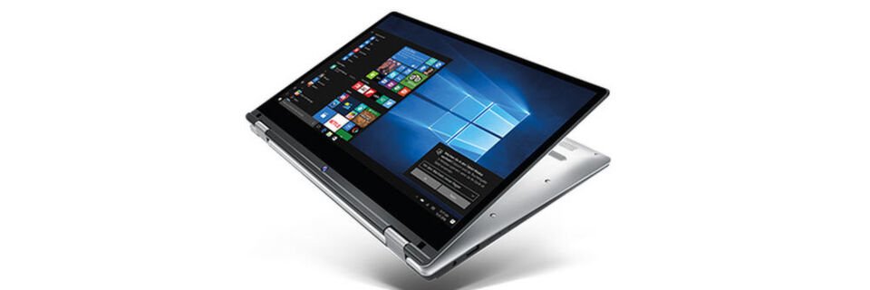 Das Medion Akoya E3216 hat ein um 360 Grad schwenkbares Display. Das Medion Akoya E3216 hat ein um 360 Grad schwenkbares Display.