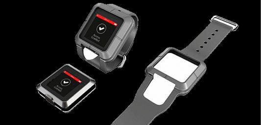 TurboMate E1: Das kompakte, robuste Gehäuse der IoT Watch bietet rundum IP67-Schutz TurboMate E1: Das kompakte, robuste Gehäuse der IoT Watch bietet rundum IP67-Schutz