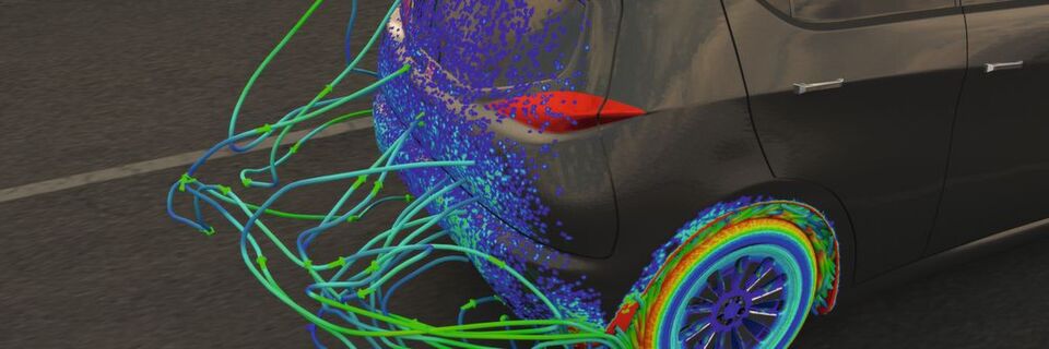 3D-Simulation können die Entwickler gleichzeitig die aerodynamische Effizienz des Fahrzeugs verbessern und die Verschmutzungsneigung am Heck verringern. 3D-Simulation können die Entwickler gleichzeitig die aerodynamische Effizienz des Fahrzeugs verbessern und die Verschmutzungsneigung am Heck verringern.