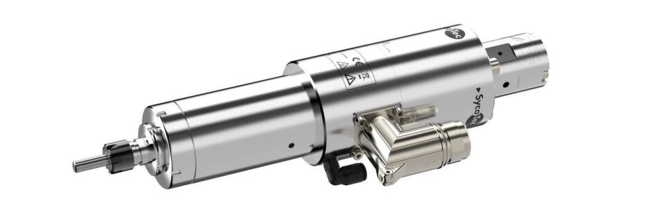 Standzeit innengkühlter Werkzeuge steigern und Effizienz erhöhen – die Hf-Motorspindel DC-S-DD mit Drehdurchführung macht's möglich. Standzeit innengkühlter Werkzeuge steigern und Effizienz erhöhen – die Hf-Motorspindel DC-S-DD mit Drehdurchführung macht's möglich.