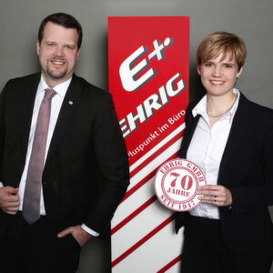 Die aktuelle Geschäftsführung und dritte Generation Torsten Ehrig und Kerstin Ehrig-Wettstaedt. Die aktuelle Geschäftsführung und dritte Generation Torsten Ehrig und Kerstin Ehrig-Wettstaedt.